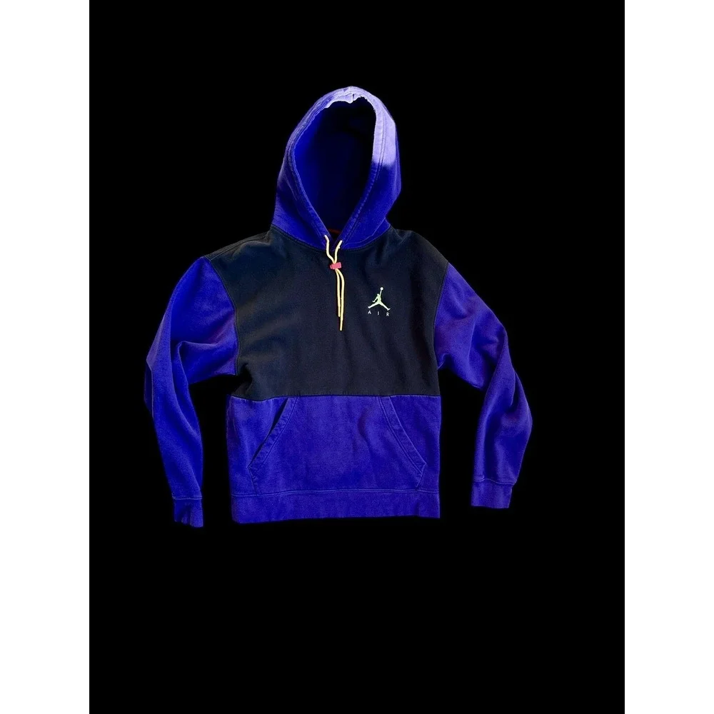 Jordan Hoodie Adult Sm/Med Purple Pullover Chest Logo Sports‎ Outdoor